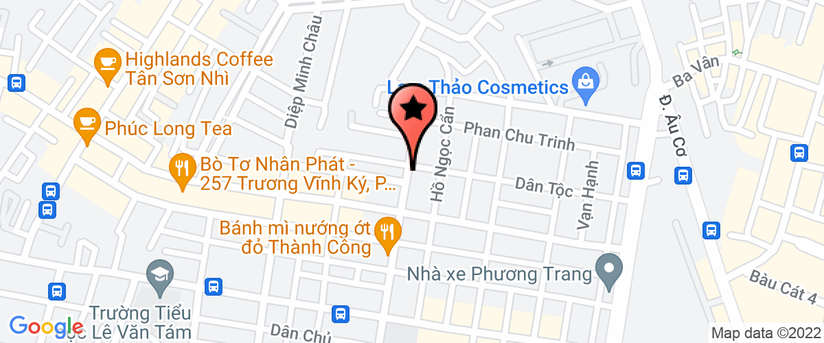 Bản đồ đến địa chỉ Công Ty TNHH Một Thành Viên Điện Điện Tử Tin Học Minh Huy