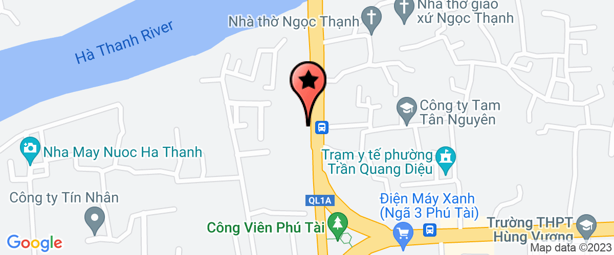 Bản đồ đến địa chỉ Công Ty Trách Nhiệm Hữu Hạn Thương Mại Dịch Vụ In ánh Sáng