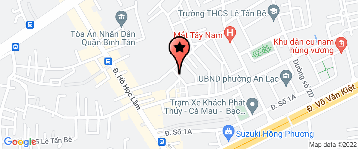Bản đồ đến địa chỉ Công Ty TNHH Sản Xuất Thương Mại Dịch Vụ XNK Ánh Sáng Việt