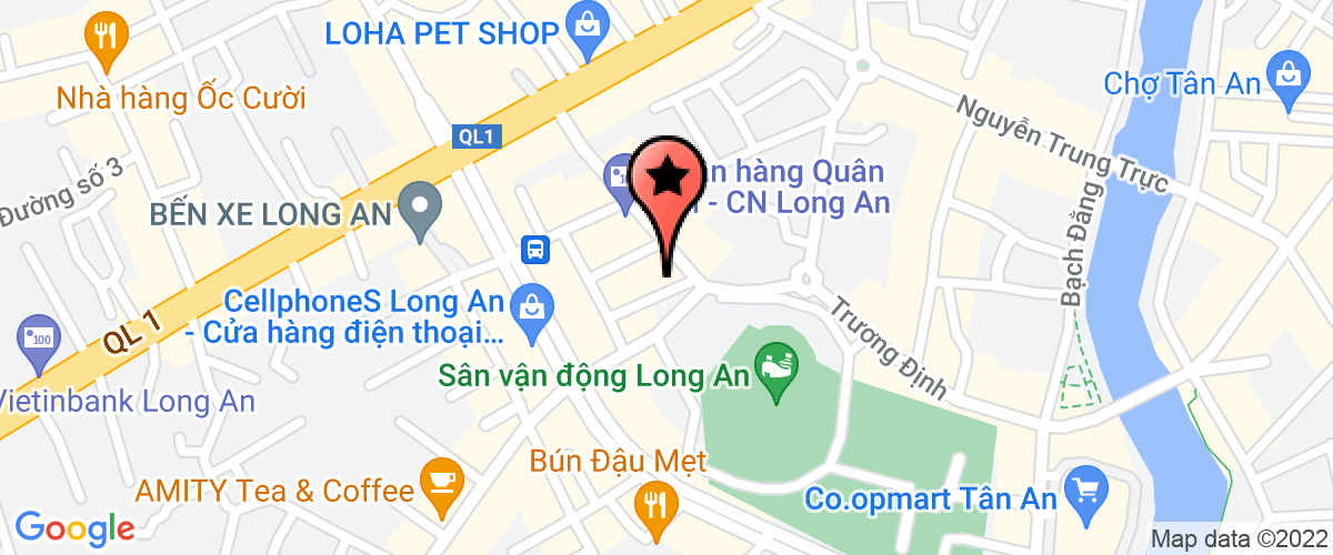 Bản đồ đến địa chỉ Công Ty TNHH Công Nghệ Số Trần Lộc Tân An