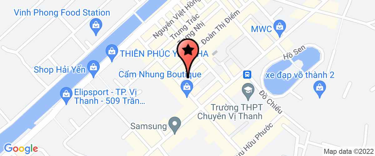 Bản đồ đến địa chỉ Hội bảo vệ thiên nhiên và môi trường tỉnh Hậu Giang