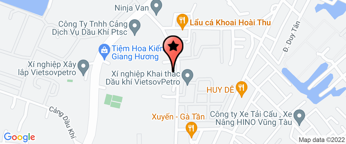 Bản đồ đến địa chỉ Công Ty Trách Nhiệm Hữu Hạn Nguyễn Gia Vũng Tàu