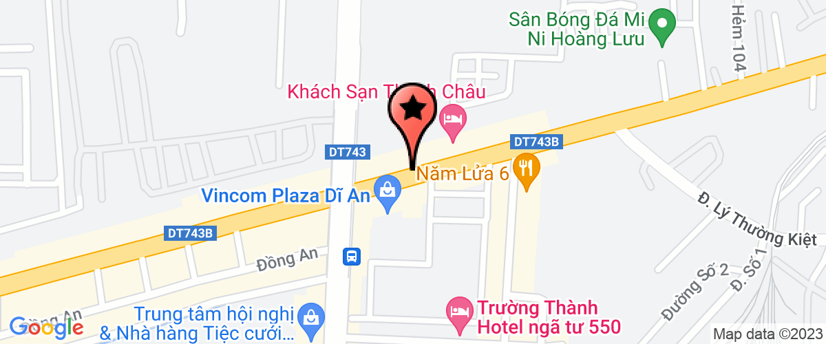 Bản đồ đến địa chỉ Công ty TNHH SONG TAIN INDUSTRIAL Việt Nam (Nộp hộ thuế nhà thầu nước ngoài)
