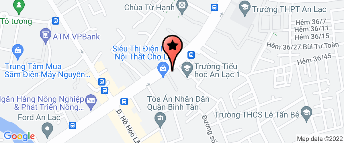 Bản đồ đến địa chỉ Công Ty TNHH Phòng Khám Đa Khoa Vân Hải