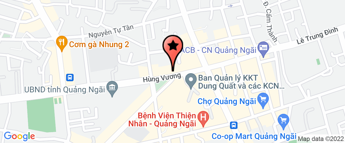 Bản đồ đến địa chỉ Công Ty Trách Nhiệm Hữu Hạn Một Thành Viên Khách Sạn Hùng Vương