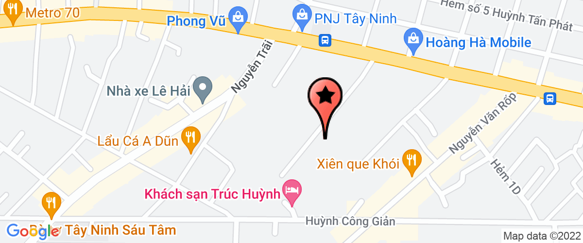 Bản đồ đến địa chỉ Công Ty TNHH MTV Lê Hoàng Gia Huy