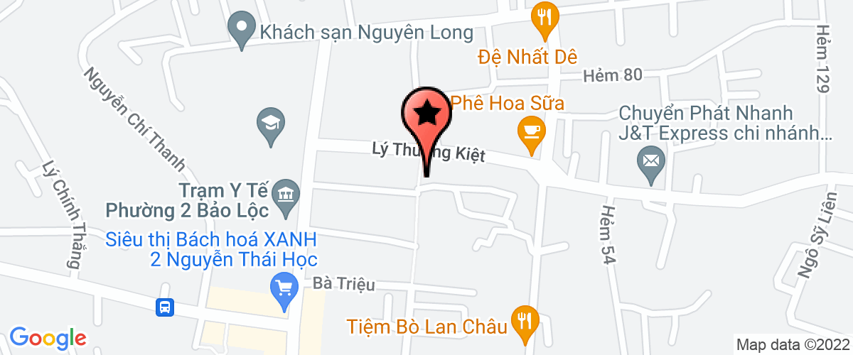 Bản đồ đến địa chỉ Công Ty TNHH Thương Mại Dịch Vụ Thực Phẩm Nam Anh