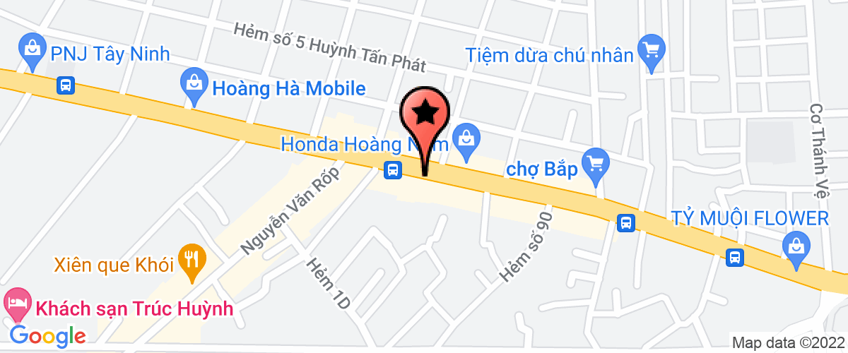 Bản đồ đến địa chỉ Công Ty TNHH Một Thành Viên Quang Kim Long