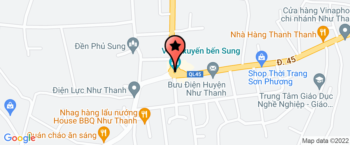 Bản đồ đến địa chỉ Liên đoàn lao động huyện Như Thanh
