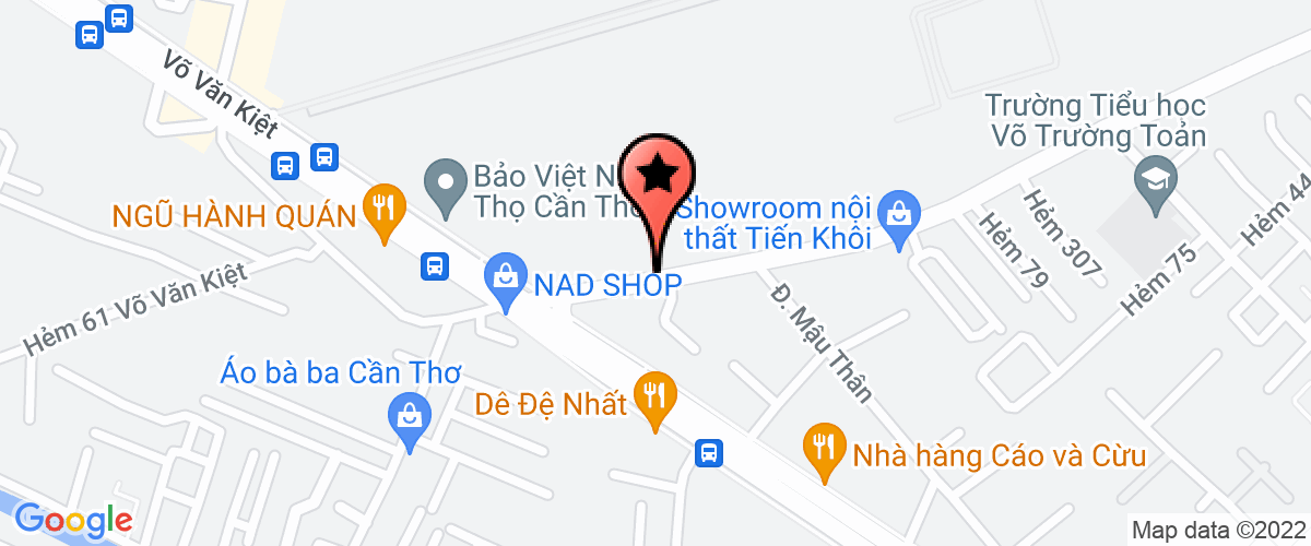 Bản đồ đến địa chỉ Công Ty TNHH Huỳnh Phong - Quán 70