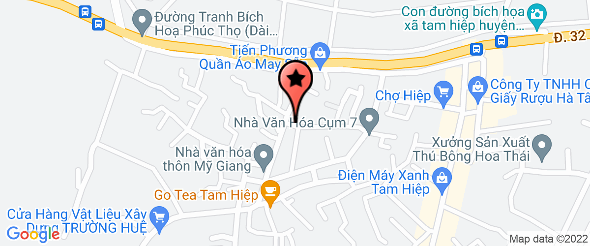 Bản đồ đến địa chỉ Công ty cổ phần gạch ngói Tam Hiệp