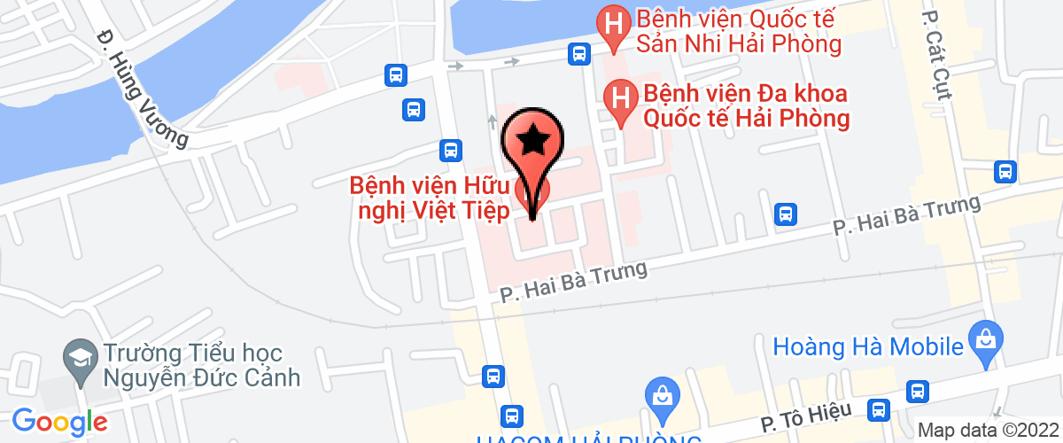 Bản đồ đến địa chỉ Bệnh viện hữu nghị Việt Tiệp