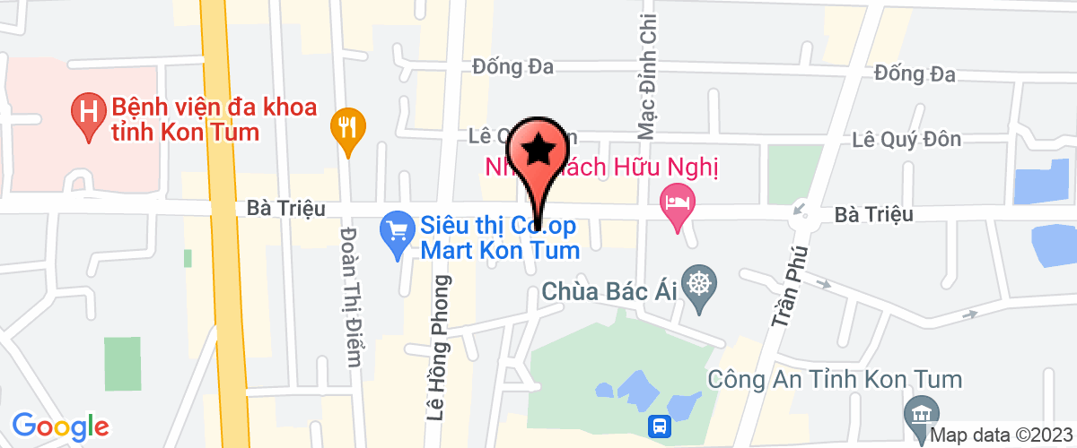Bản đồ đến địa chỉ Công Ty TNHH Một Thành Viên Nhật Phong Kon Tum
