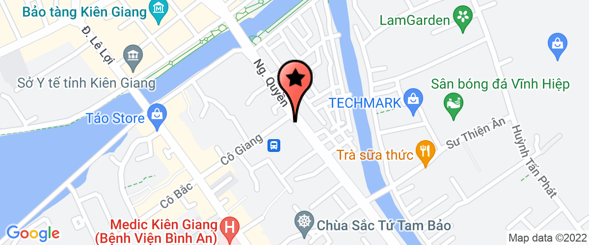 Bản đồ đến địa chỉ Công Ty Trách Nhiệm Hữu Hạn Một Thành Viên Thương Mại Dịch Vụ Vi Tính Ngô Cương