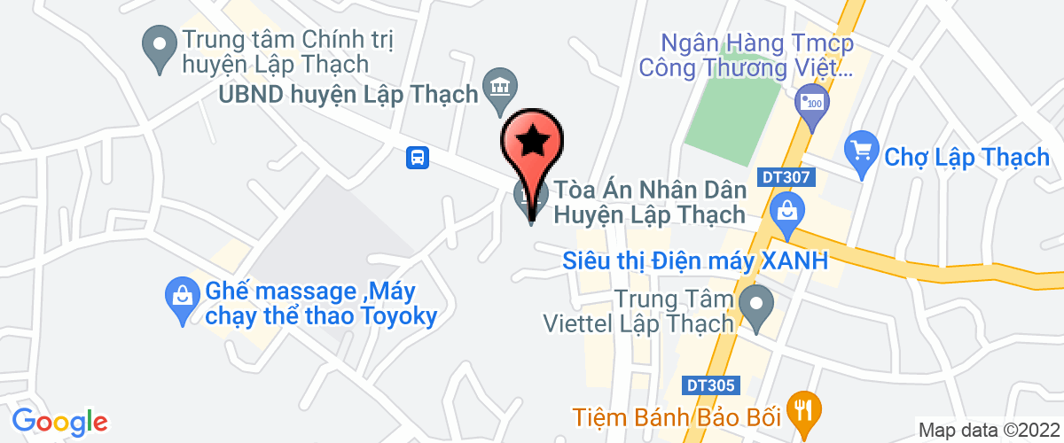 Bản đồ đến địa chỉ Công Ty Trách Nhiệm Hữu Hạn Nam Tình
