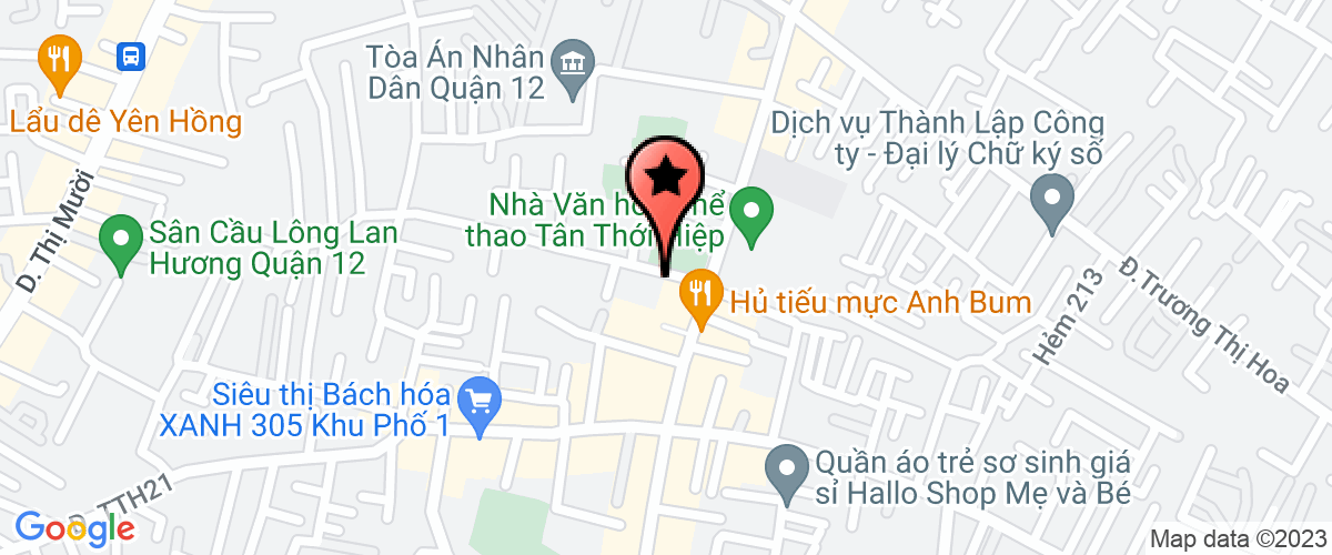 Bản đồ đến địa chỉ Công Ty TNHH Sản Xuất Thương Mại Dịch Vụ Nguyên Minh Bảo