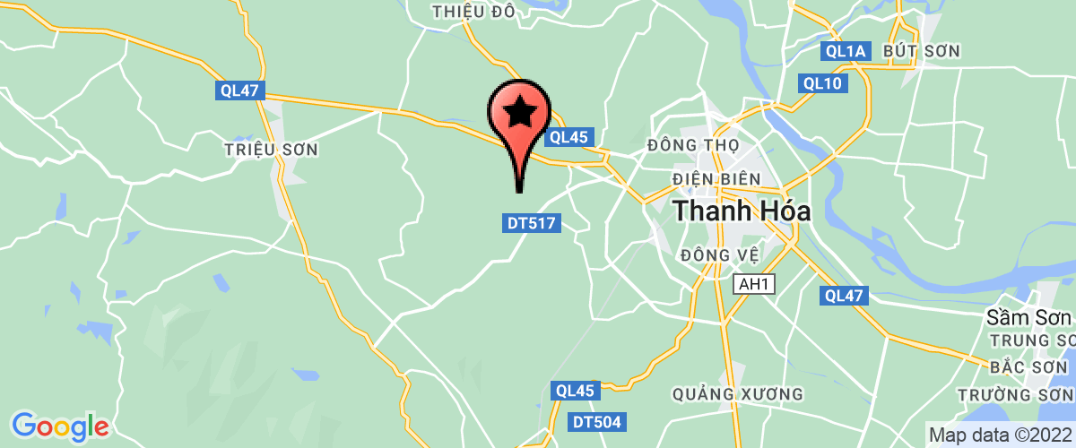 Bản đồ đến địa chỉ Công Ty Cổ Phần Xây Dựng, Thương Mại Và Phát Triển Hạ Tầng Đông Sơn