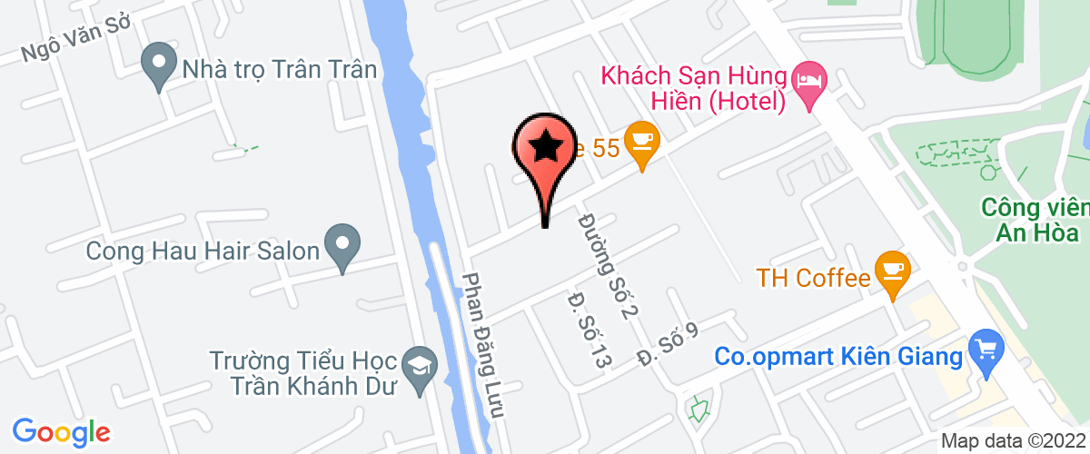 Bản đồ đến địa chỉ Công Ty Trách Nhiệm Hữu Hạn Một Thành Viên Quốc Huy Kiên Giang