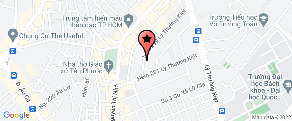 Bản đồ đến địa chỉ Công Ty TNHH Thương Mại Dịch Vụ Quảng Cáo Tân Hải Thái