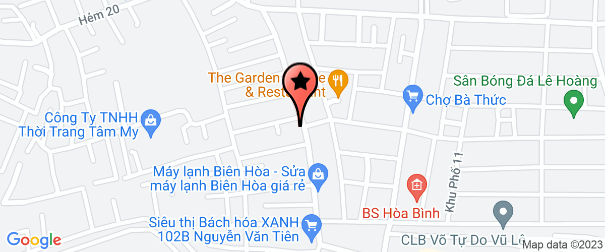 Bản đồ đến địa chỉ Chi Nhánh - Công Ty TNHH Dịch Vụ Thương Mại Hà Ngọc Hân