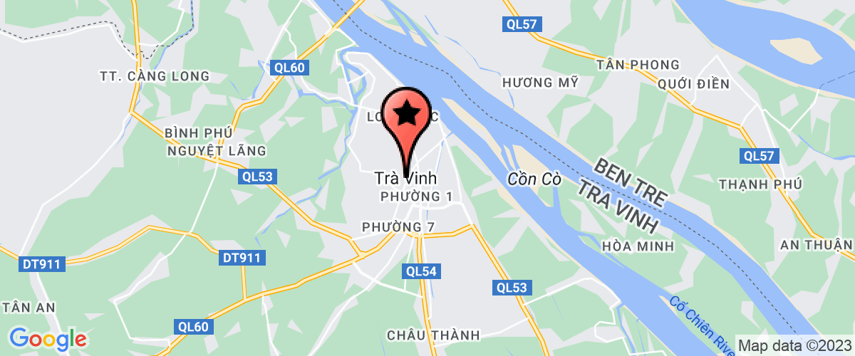 Bản đồ đến địa chỉ Chi Nhánh Công Ty TNHH Một Thành Viên Tổng Công Ty Truyền Hình Cáp Việt Nam Tại Tỉnh Trà Vinh
