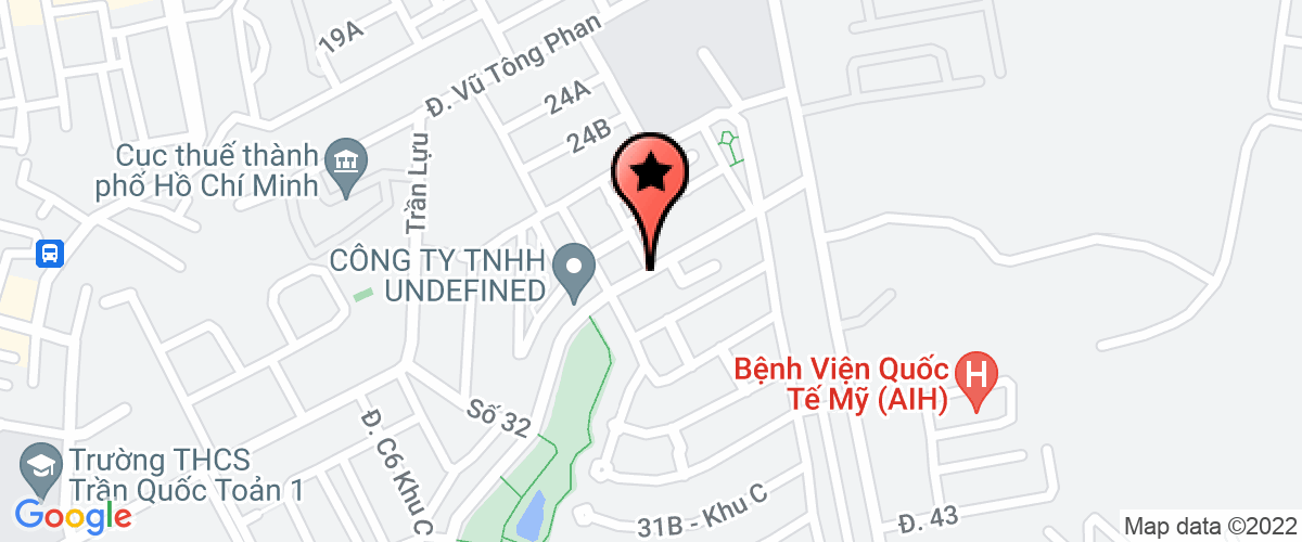 Bản đồ đến địa chỉ Công Ty TNHH Asia Property