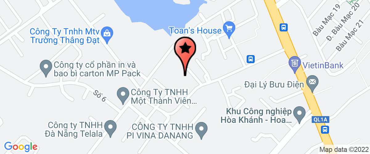 Bản đồ đến địa chỉ Công ty TNHH sản xuất - thương mại Hoàng Thiên Phú