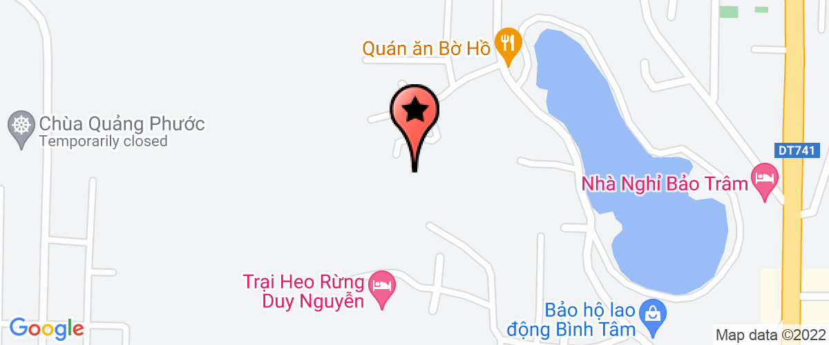 Bản đồ đến địa chỉ Công Ty Cổ Phần Long Sơn Phước Bình