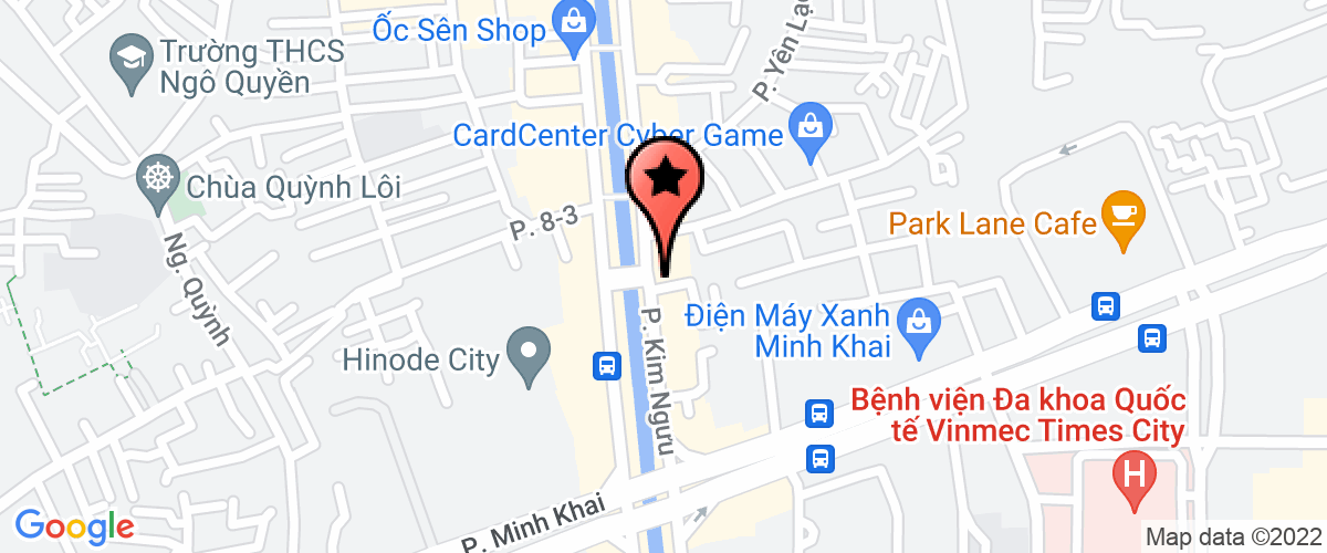 Bản đồ đến địa chỉ Công Ty TNHH Sản Xuất Và Kinh Doanh Minh Thắng