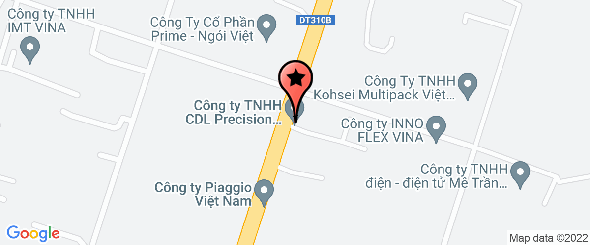 Bản đồ đến địa chỉ Công ty TNHH CDL PRECISION TECHNOLOGY (VIETNAM)