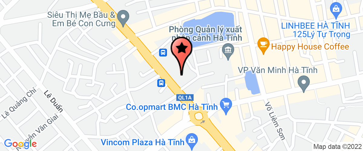 Bản đồ đến địa chỉ Viễn Thông Hà Tĩnh - Chi Nhánh Tập Đoàn Bưu Chính Viễn Thông Việt Nam Tại Hà Tĩnh