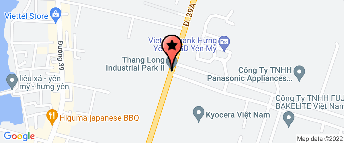 Bản đồ đến địa chỉ Công Ty Cổ Phần Phát Triển Khu Công Nghiệp Hưng Yên