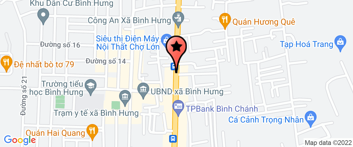 Bản đồ đến địa chỉ Công Ty TNHH TM DV Hàn Nhật Việt