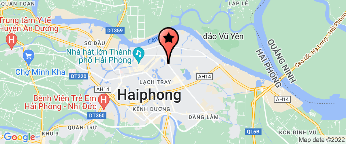 Bản đồ đến địa chỉ Chi nhánh công ty trách nhiệm hữu hạn PRANDA ( Việt Nam ) tại Hải Phòng
