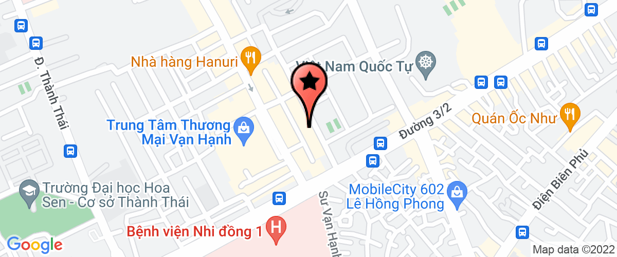 Bản đồ đến địa chỉ Công Ty TNHH Thương Mại Dịch Vụ Hapu