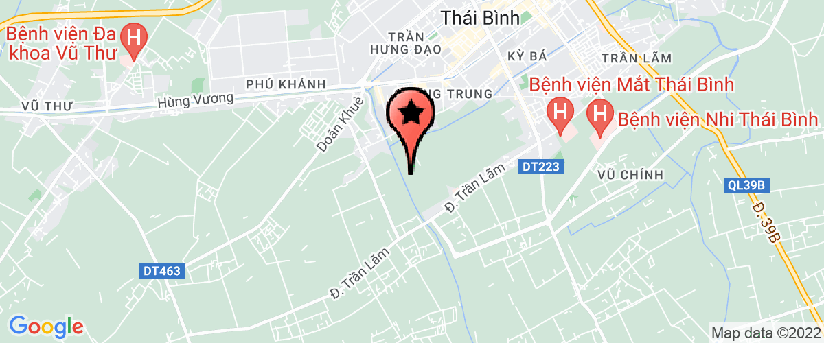 Bản đồ đến địa chỉ Công Ty TNHH Thương Mại Và Xây Dựng Tuấn Hưng Thái Bình