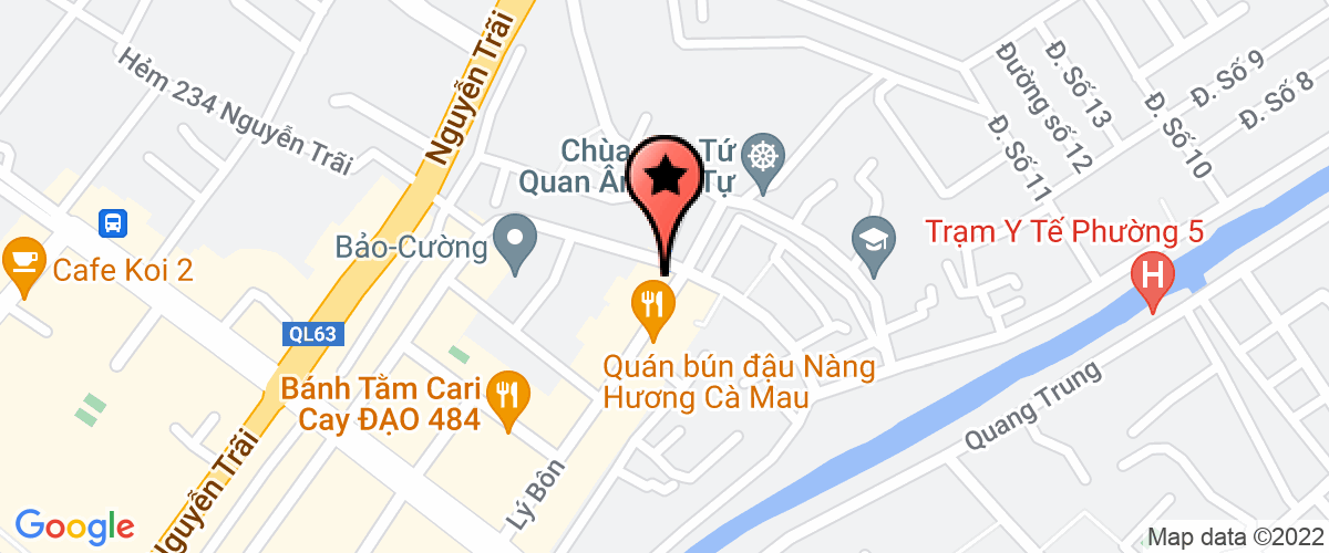 Bản đồ đến địa chỉ Công Ty TNHH Thương Mại Và Dịch Vụ Hoàng Thanh