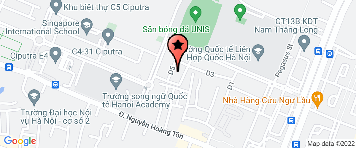 Bản đồ đến địa chỉ Công Ty Cổ Phần Đầu Tư Thương Mại Dịch Vụ Westlake Hanoi