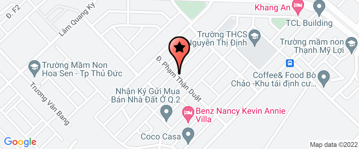 Bản đồ đến địa chỉ Công Ty TNHH Xây Dựng Thiết Kế Trang Trí Nội Thất Đại Việt