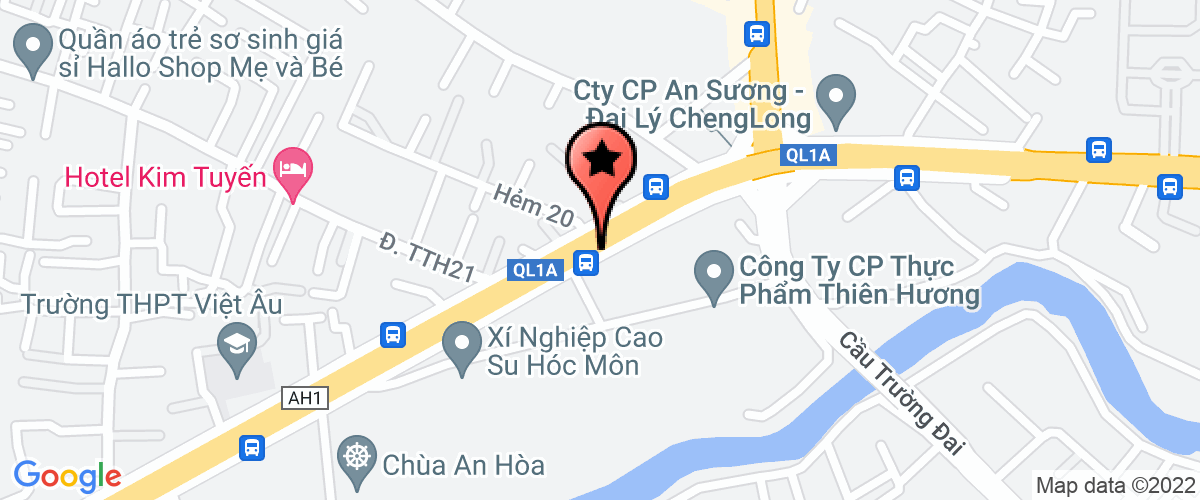 Bản đồ đến địa chỉ Công Ty TNHH Dịch Vụ Vận Tải Tân Phương Vũ