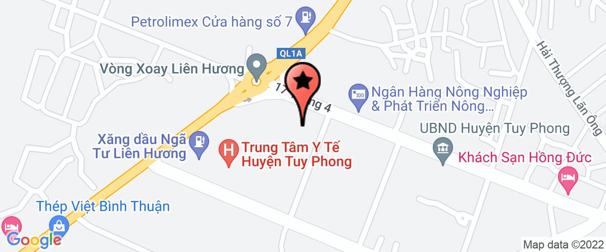 Bản đồ đến địa chỉ Công Ty TNHH Trang Trại Việt Bình Thuận