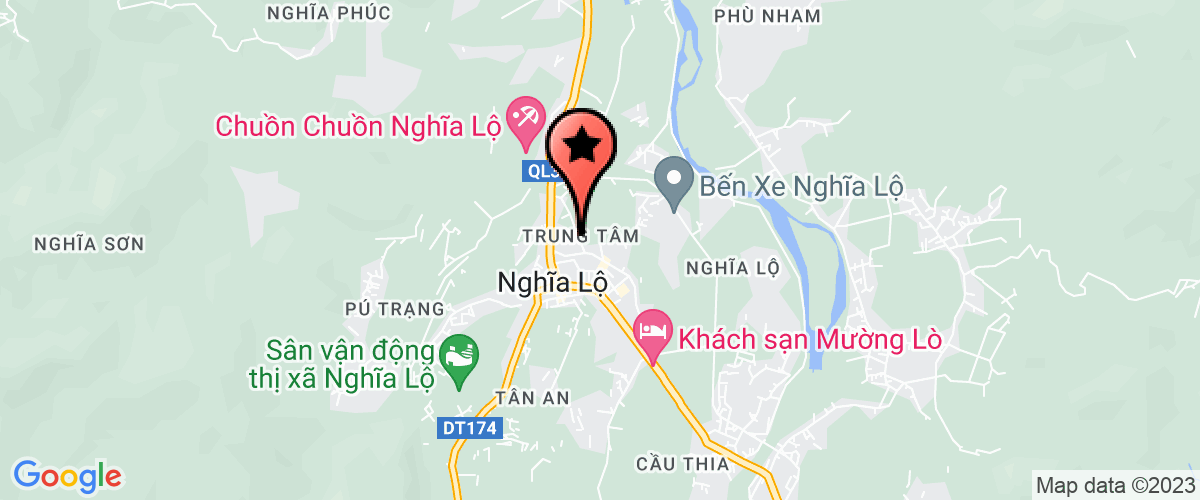 Bản đồ đến địa chỉ Trường phổ thông trung học cơ sở TT Nông trường Nghĩa Lộ