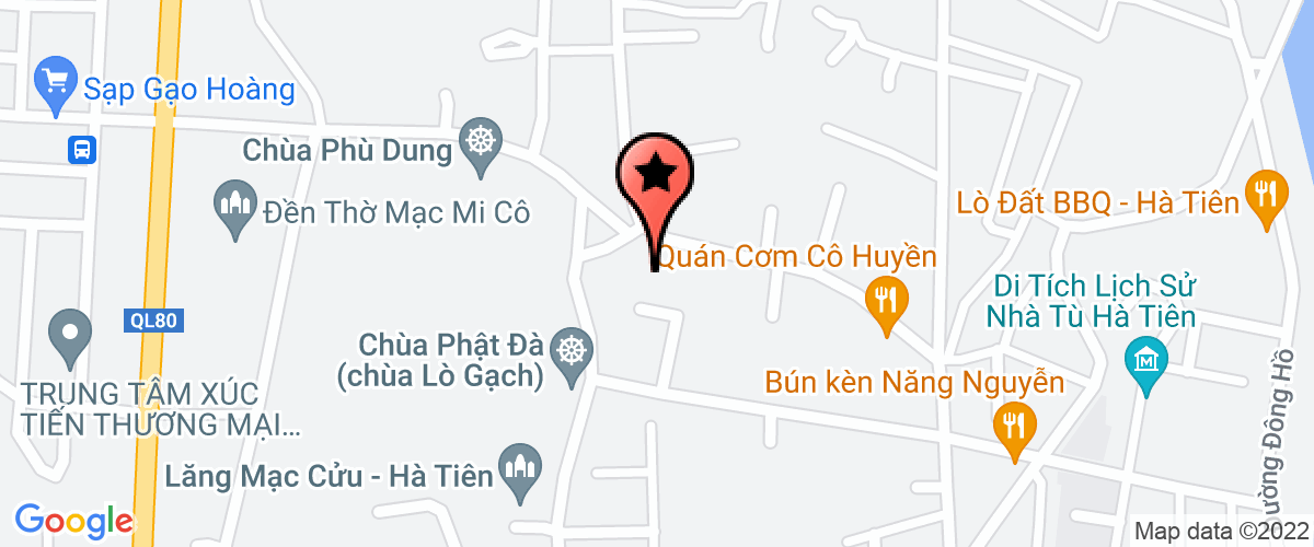 Bản đồ đến địa chỉ Công Ty Trách Nhiệm Hữu Hạn Một Thành Viên Lộc Hân Nhi