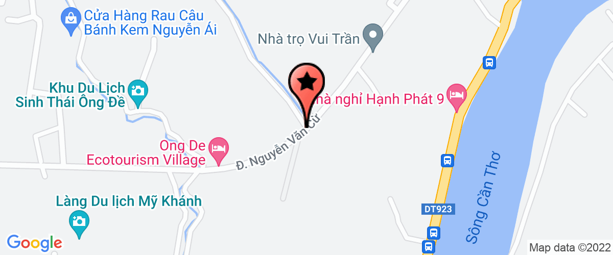 Bản đồ đến địa chỉ Công Ty TNHH Dịch Vụ Du Lịch Đất Vui