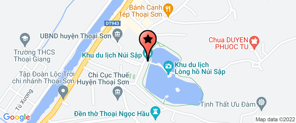 Bản đồ đến địa chỉ Công Ty TNHH Một Thành Viên Ngọc Tiến Thoại Sơn