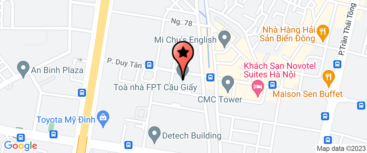 Bản đồ đến địa chỉ Công Ty TNHH Đầu Tư Fpt