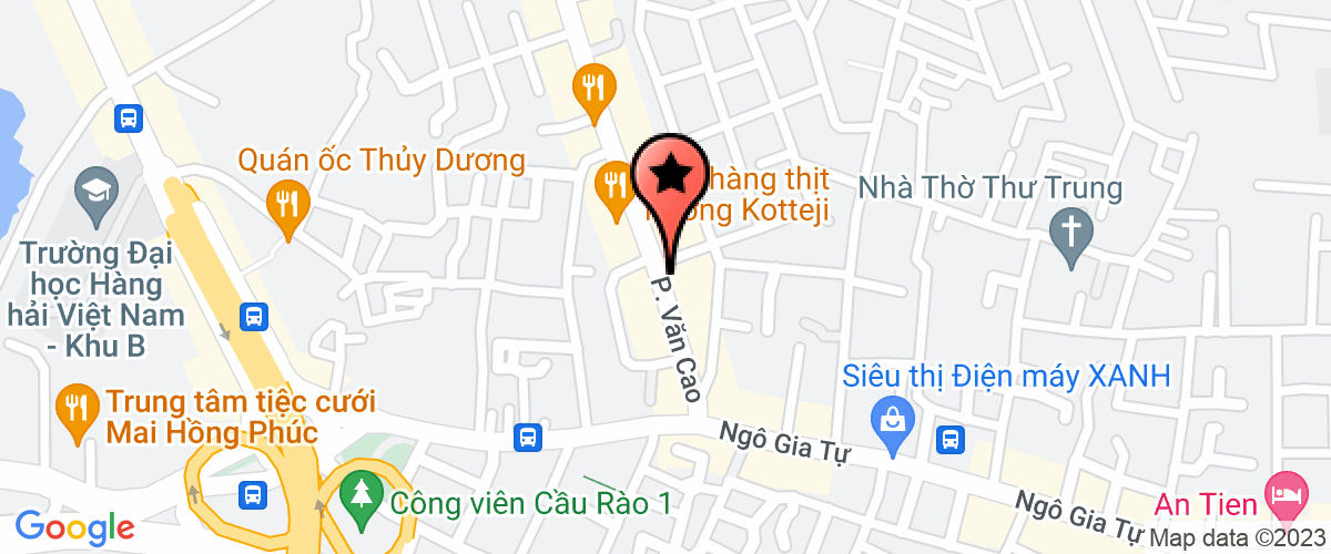 Bản đồ đến địa chỉ Chi Nhánh Công Ty TNHH 1 Thành Viên Sản Xuất Hàng Xuất Khẩu A - N - T Tại Hải Phòng