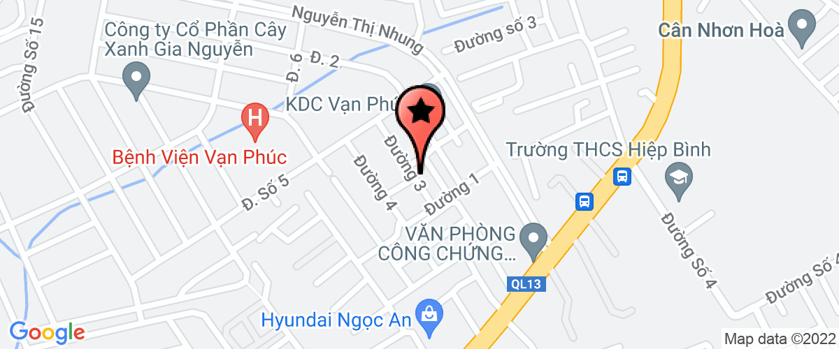 Bản đồ đến địa chỉ Công Ty TNHH Phần Mềm Hg
