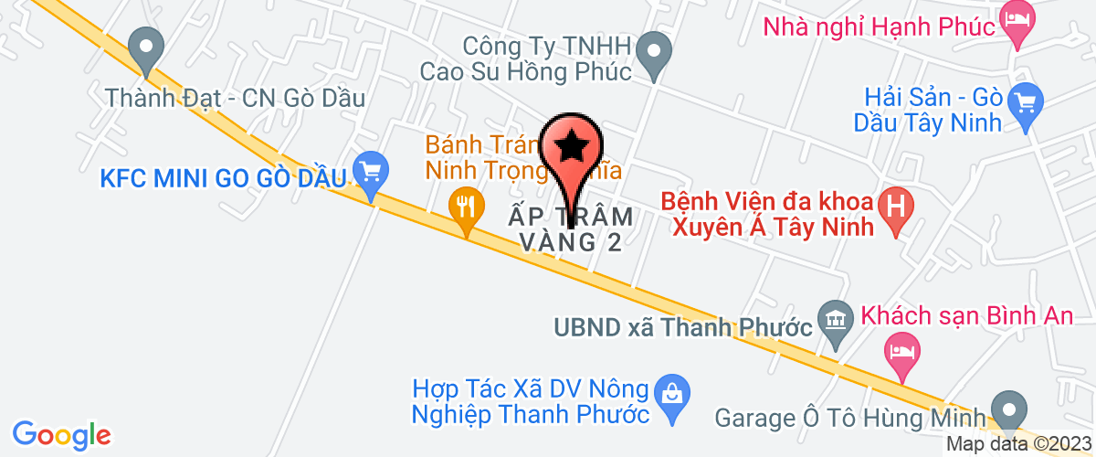 Bản đồ đến địa chỉ Công Ty TNHH Mtv Hạnh Phát Tây Ninh