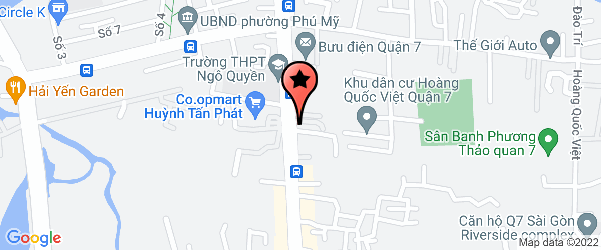 Bản đồ đến địa chỉ Uỷ Ban Mặt Trận Tổ Quốc Việt Nam Quận 7
